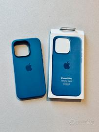 Cover Apple Iphone 15 Pro Azzurra
