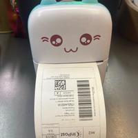 Mini stampante bluetooth per etichette e immagini