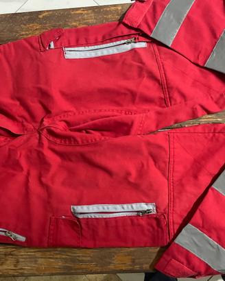 Pantalone sahariana croce rossa