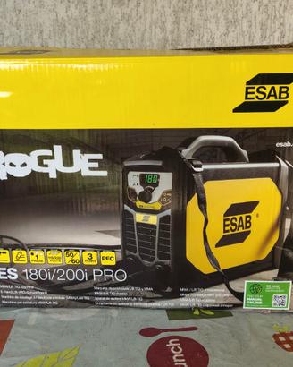 Saldatrice Esab Rouge 200i PRO con cavi
