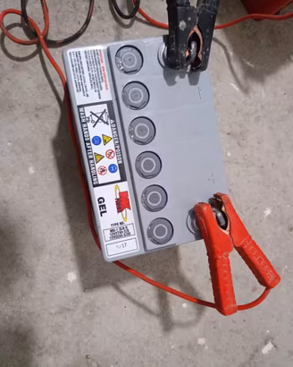 2 Batterie NK Power GEL nuove per auto elettriche