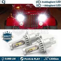 Lampadine LED per Fari JEEP WILLYS CJ Luci Bianche