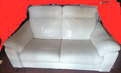 sofà in pelle Divani&Divani by Natuzzi