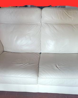 sofà in pelle Divani&Divani by Natuzzi