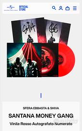 SMG vinile AUTOGRAFATO