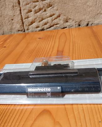 Manfrotto slitta micrometrica modello 454