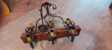 lampadario per tavernetta