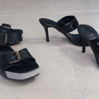 Sandali TG 37 con fasce avvolgenti regolabili