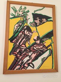 Litografie Remo Brindisi - La vita del pastore