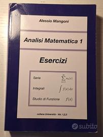 Libro di Analisi Matematica, Alessio Mangoni.