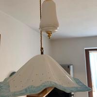 Lampadario da cucina stile country