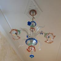 lampadario  di murano 