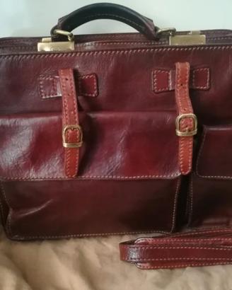 borsa the bridge in pelle 