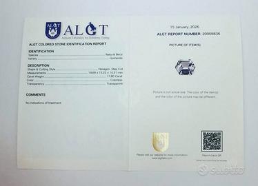 pietra Berillo 17.80ct