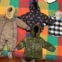 4 giacche bimbo 6-9mesi