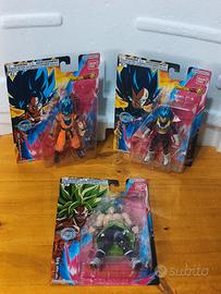 Dragon Ball Z Action Figures - Goku, Vegeta, Broly
