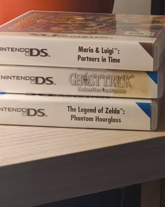 Mario - Zelda - Ghost trick - Nintendo ds