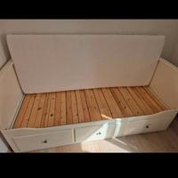 Letto singolo  ikea hemnes + comodino