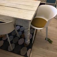 Tavolo bianco shabby