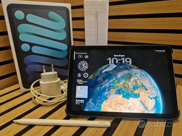 Ipad mini 6th gen con Apple Pencil 2th gen