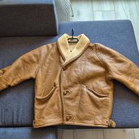 Giacca Montone shearling originale Vintage anni 80