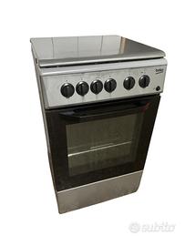 Cucina beko 4 fuochi metano con forno elettrico