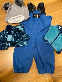 Set tuta da sci, pile e termica