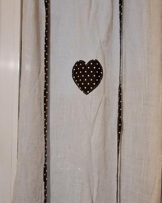 coppia di Tende Shabby chic