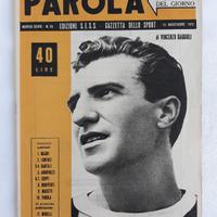 Rivista juventus calcio CARLO PAROLA 1951