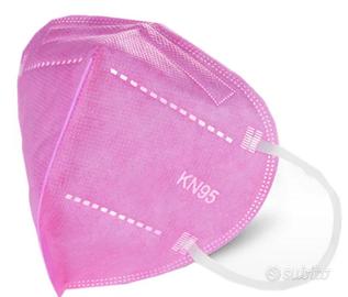 Mascherine KN95 rosa 30 unità