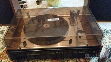 THORENS TD 166--STEREO 215-CON BOX + AMP 20 W-