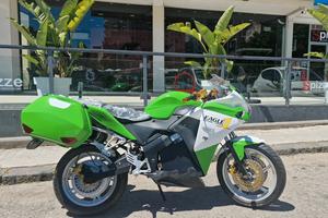 Motocicletta elettrica 6kw 2 batteria 72V 25Ah