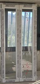FINESTRA IN PVC PER BALCONE A 2 ANTE