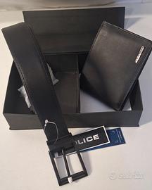 set cintura e portafoglio Police