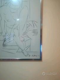 Litografia.Pericle Fazziini