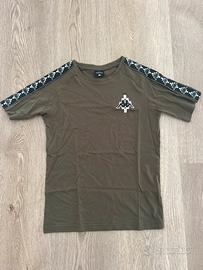 T-shirt Marcelo Burlon x Kappa verde XS