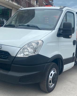 IVECO DAILY 35C13 - Gru Palfinger + Ribaltabile (2