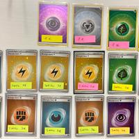 Carte pokemon energie vari set + swirl