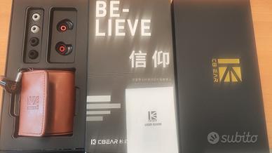 cuffie auricolari in-ear KBEAR Believe 