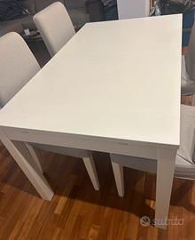 Tavolo e sedie