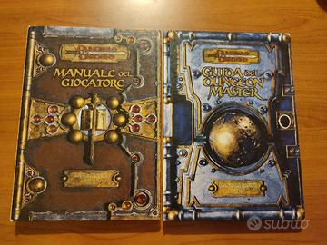 Manuali base d&d 3.5 dnd dungeons and dragons ded