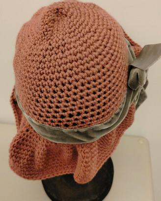 cappellino donna in lana