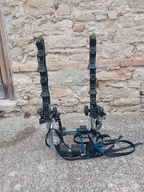 Portabici posteriore auto universale 3 bici