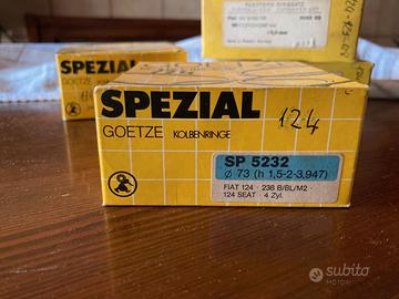Goetze SP 5232 serie fasce pistoni FIAT 124