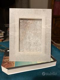 Portafoto in  prezioso alabastro di Volterra