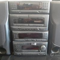 stereo Kenwood perla nera mini