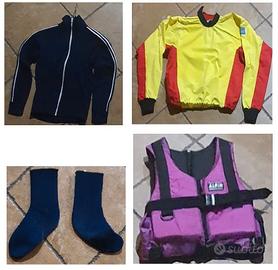 Set abbigliamento da Canoa/Kayak