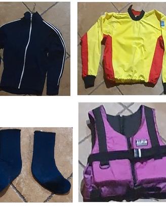 Set abbigliamento da Canoa/Kayak