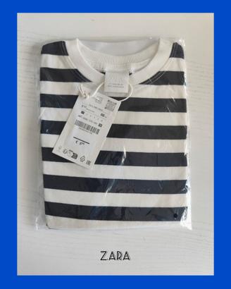 maglietta a righe zara 1 anno e 1/2 18 mesi 86cm