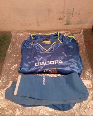 Diadora arbitro maglia e calzettoni AIA, M azzurro